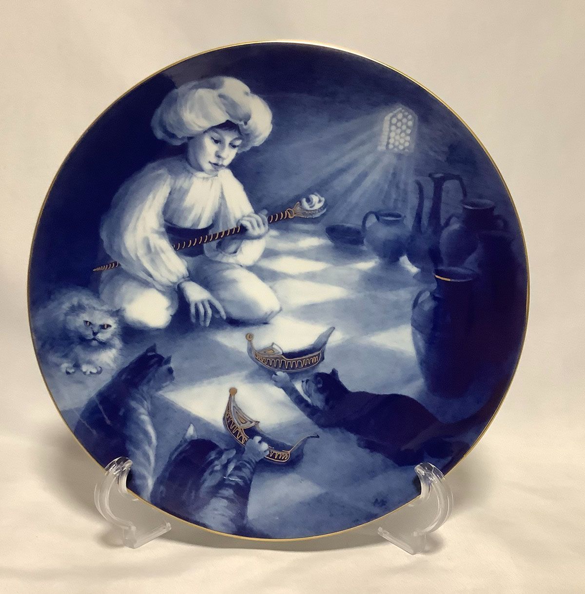 マイセン☆MEISSEN☆1986年・イヤープレート・飾り皿☆H4459 お買い得