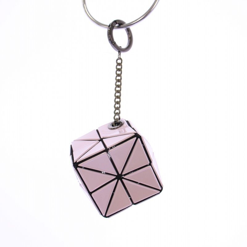 バオバオ イッセイミヤケ BAOBAO ISSEY MIYAKE CUBE KEY RING キューブキーリング キーホルダー ピンク BB18-AG721 |KH