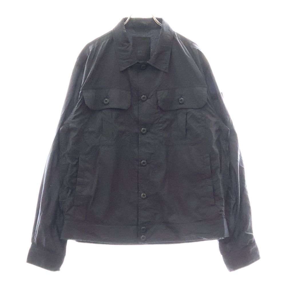 TATRAS タトラス KANU Nylon Jacket MTAT25S40003-L カヌ トラッカーナイロンジャケット ブラック