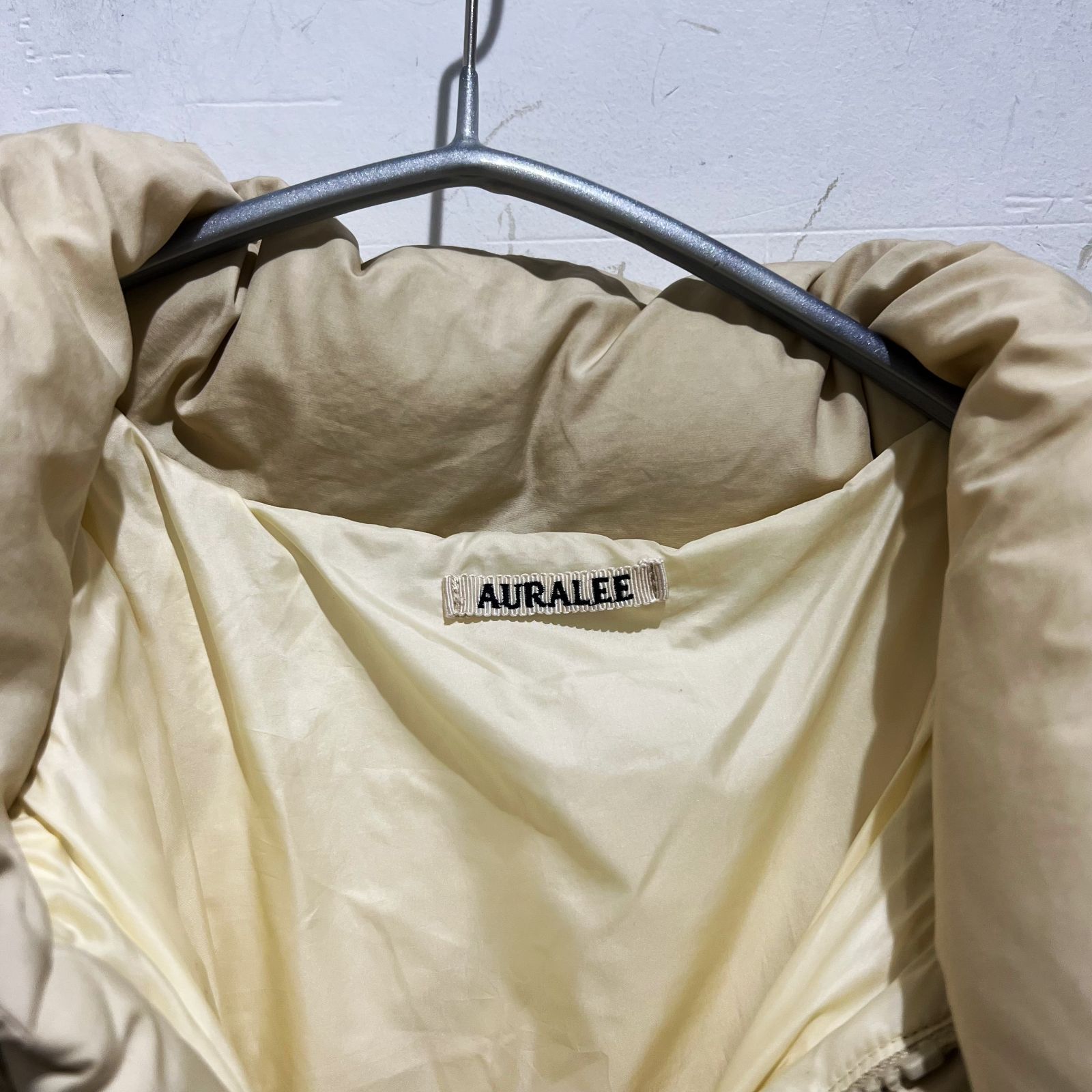 AURALEE オーラリー 20AW SUVIN HIGH COUNT CLOTH DOWN JACKET ダウン 