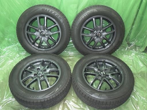 BRIDGESTONE スタッドレス 日産エスティーロ 15インチ ブリヂストン ブリザックVRX2