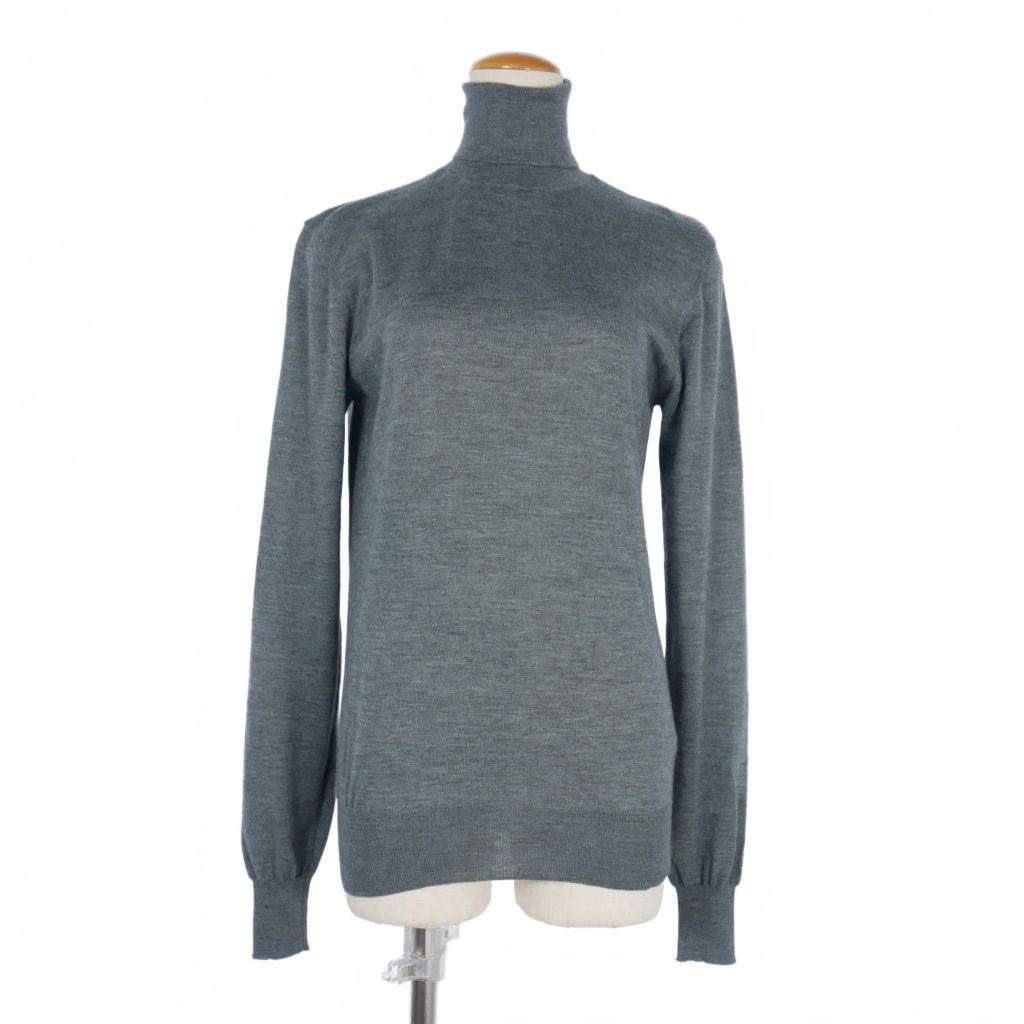 10 JIL SANDER カシミアニットセーター 38 パープル - メルカリ