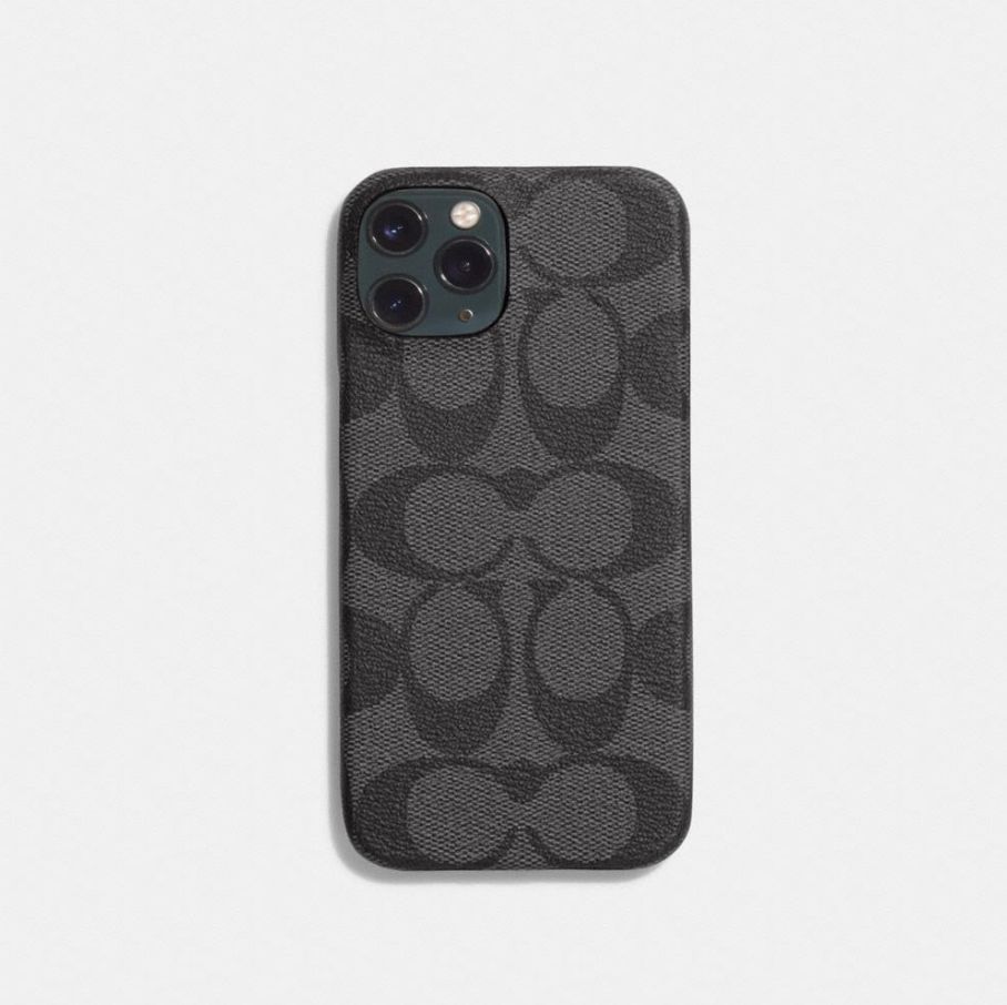 新品【コーチ】COACH iPhone13 pro 対応 ケース C8023 GRAPHITE