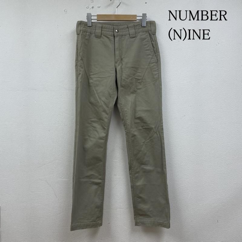 NUMBER N INE ナンバーナイン パンツ チノパン NNP-S910 本人期 チノパン ストレッチチノ パンツ ワーク パンツ ストレート