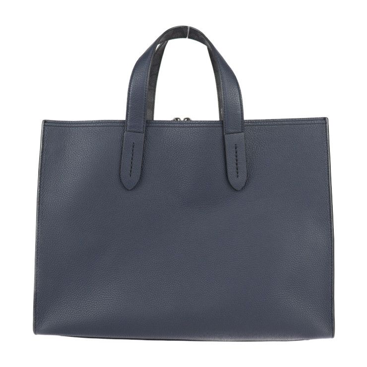 COACH ビジネスバッグ ネイビー　レザー トートバッグ コーチ COACH ビジネスバッグ トートバッグ レザー ネイビー