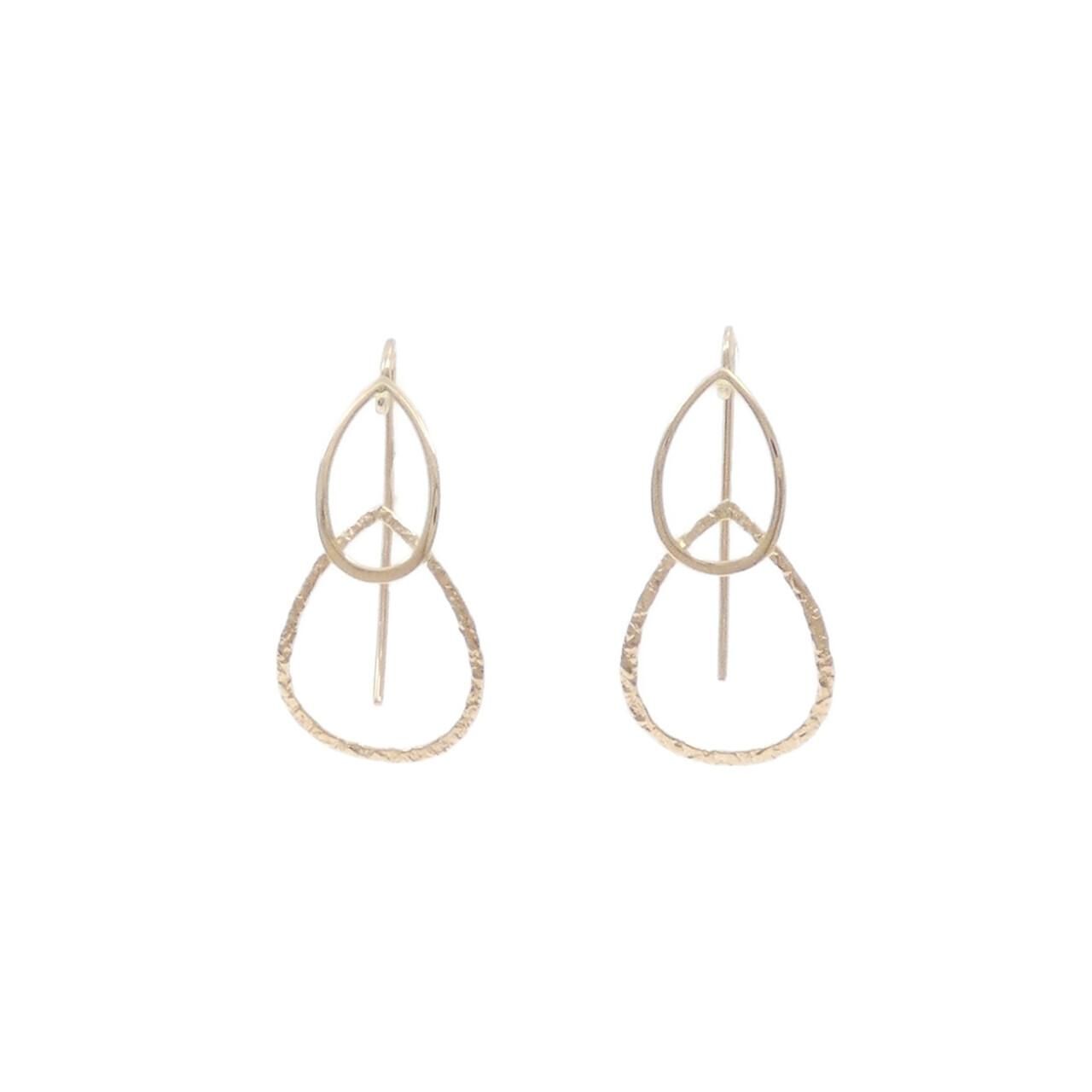 agete K10フックダイヤピアス K10フープピアス｜ピアス｜アガット 公式