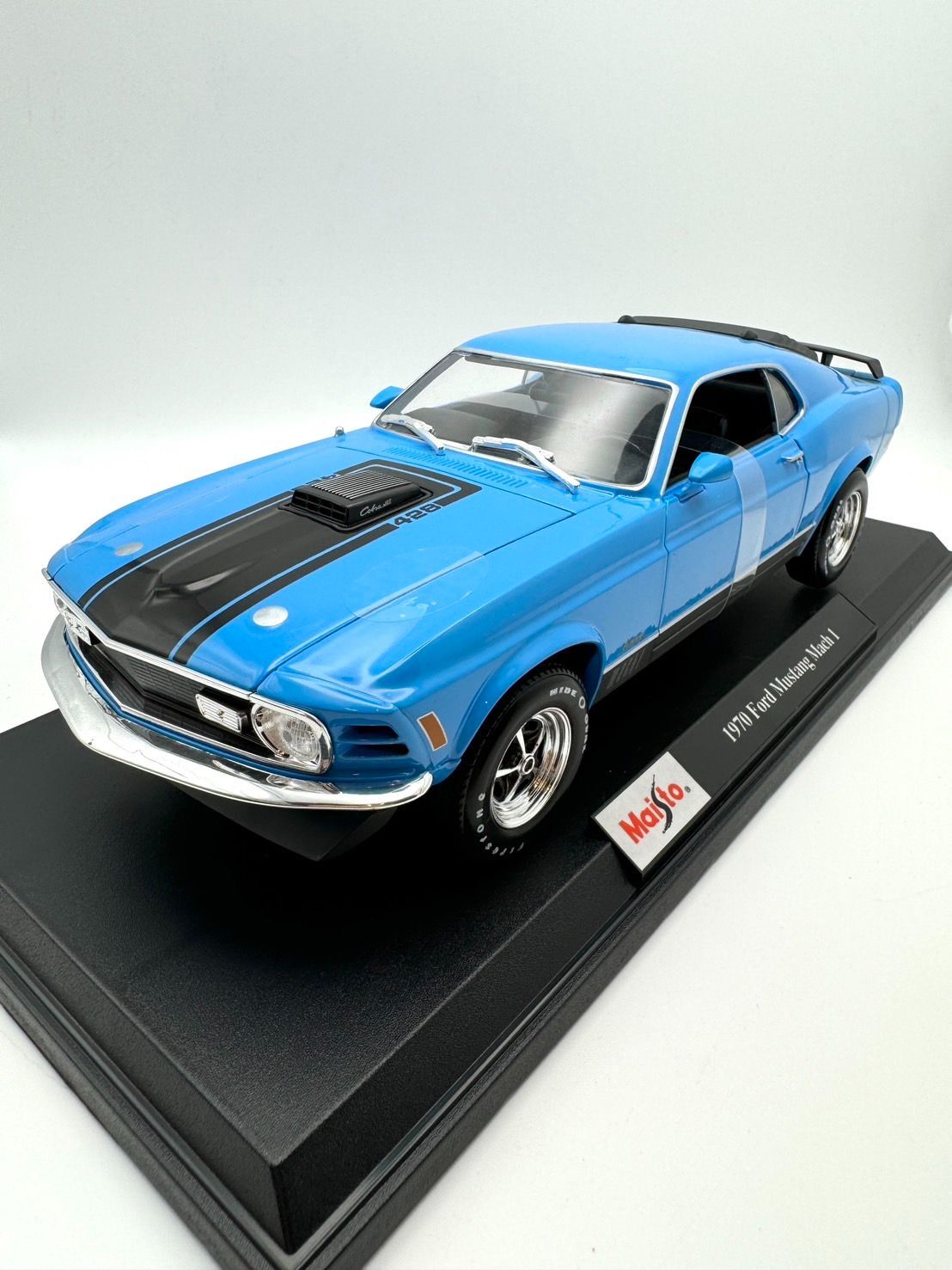 マイスト　Maisto 1970FordMustang Mach1 マスタング マイスト 1970 Ford Mustang Mach1 Orange 1/18 MAISTO 全国送料