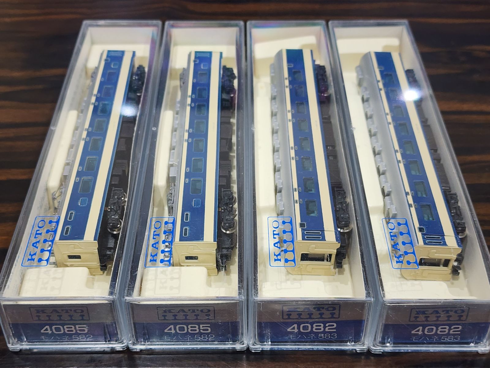 Nゲージ KATO モハネ582 4080 〜4086 KATO 4082 モハネ583 4085 モハネ582 4両まとめて 鉄道模型 Nゲージ