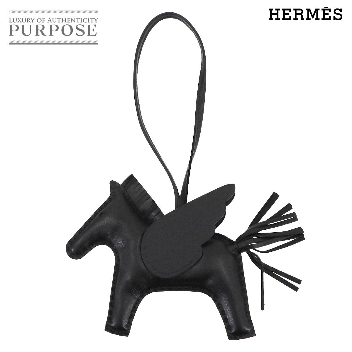 未使用 展示品 エルメス HERMES ロデオ ペガサス MM バッグ チャーム