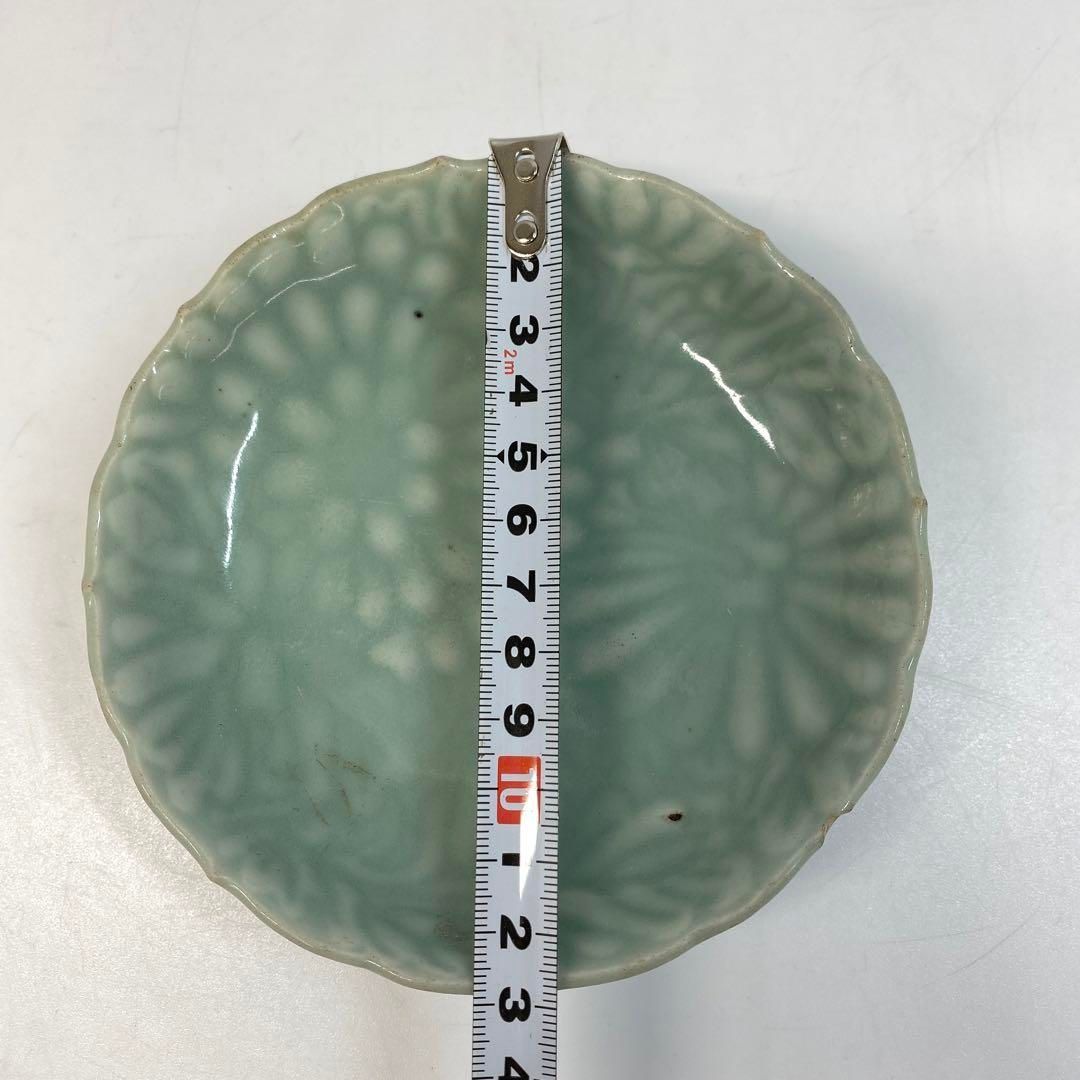 江戸時代 鍋島青磁 中皿 直径約13㎝ 東里6-0615① - メルカリ