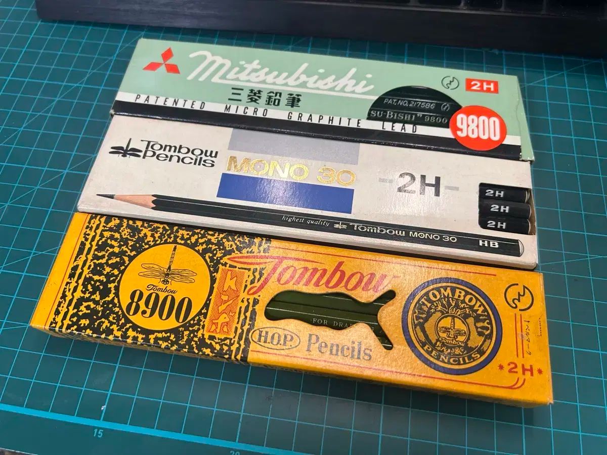 ヴィンテージ 鉛筆 36 シャンク ー 全部 2H