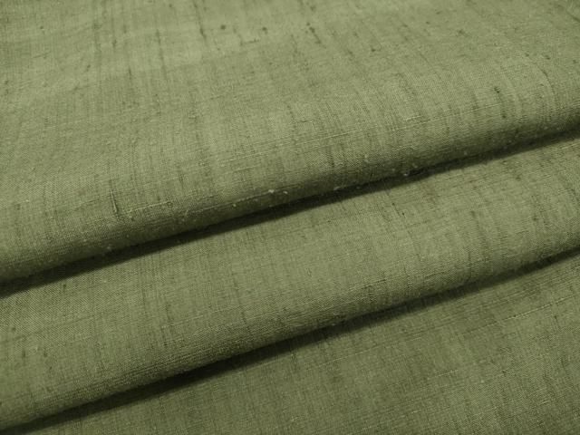 平和屋着物○結城紬 老竹色 正絹 逸品 DAAR4468tw - メルカリ 
