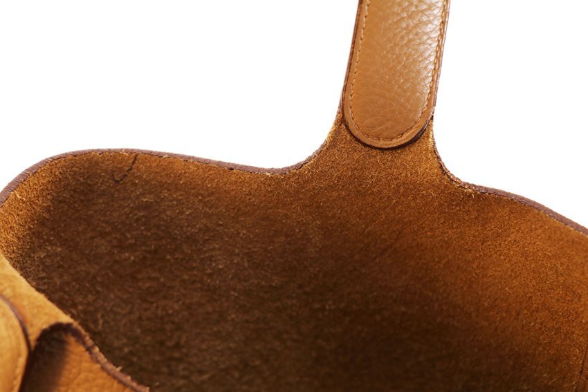 エルメス 【HERMES】 ピコタンPM ベージュ系 トゴ ハンドバッグ トート 