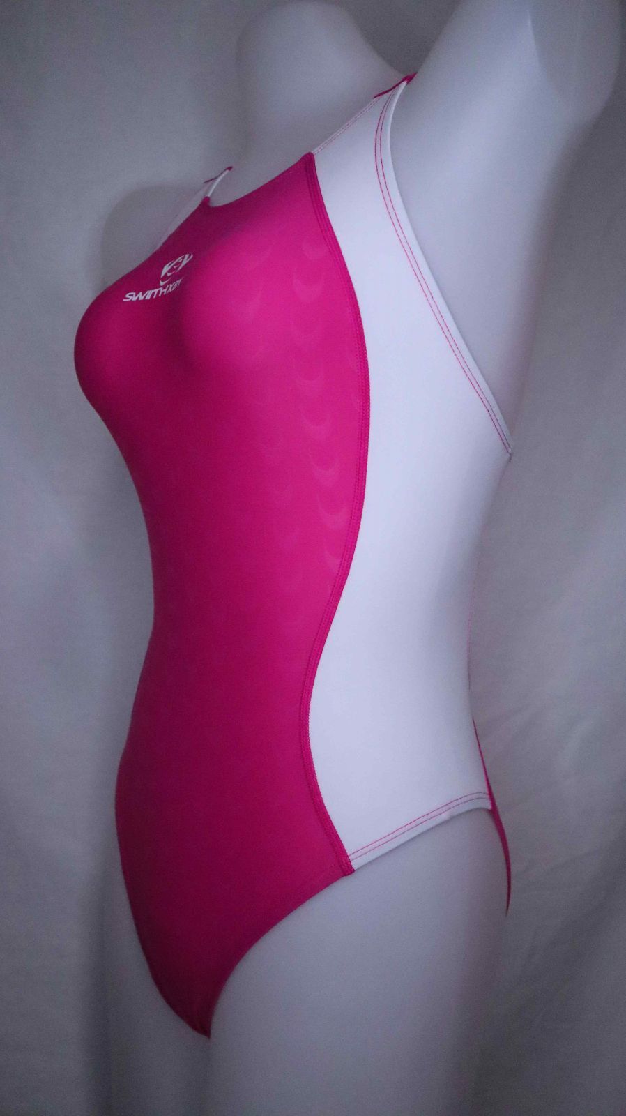 SWIMHXBY 競泳水着 レディース ピンク白 283 S-5XL - メルカリ SWIMHXBY 競泳水着 レディース ピンク白 283 S-5XL - メルカリ
