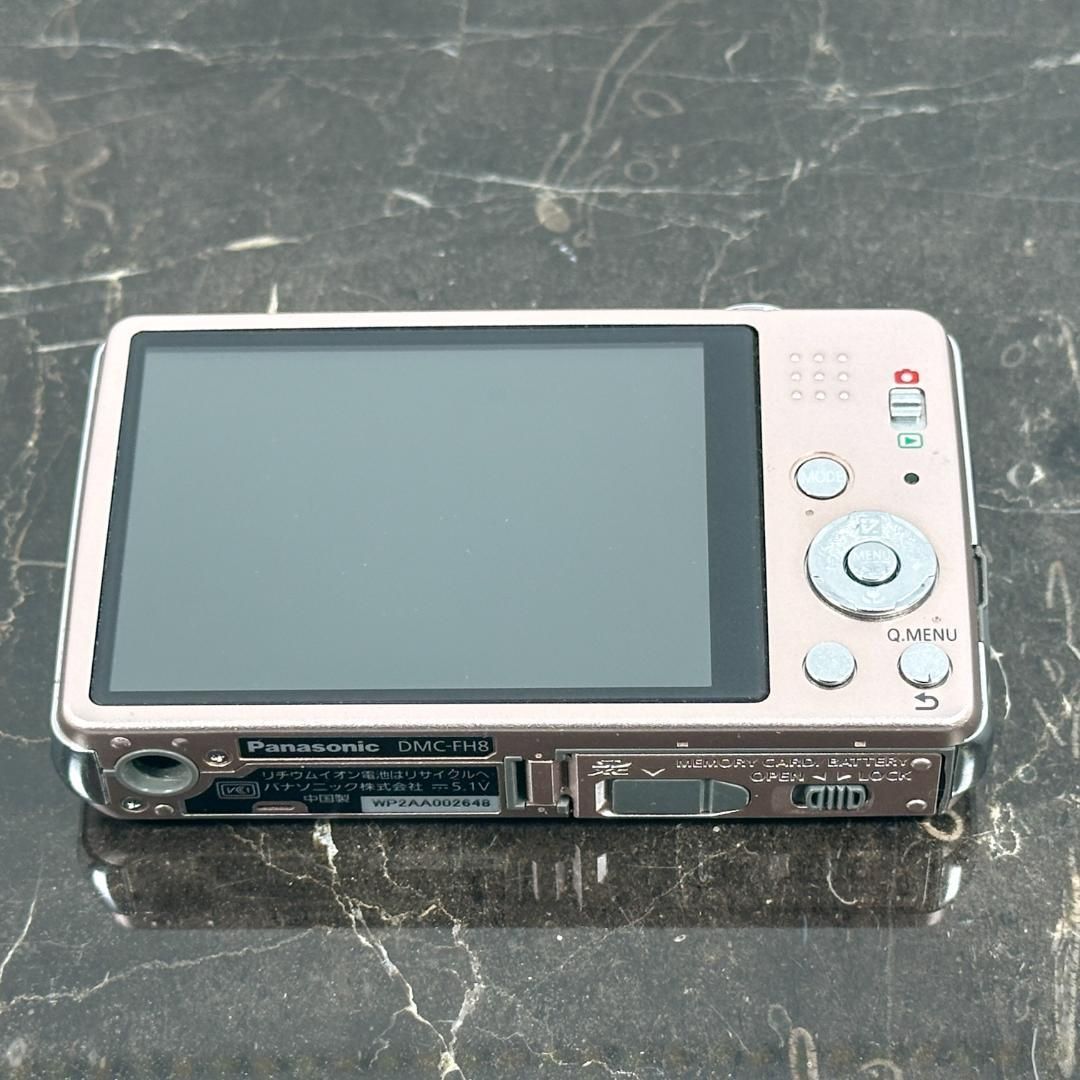 美品】Panasonic LUMIX DMC-FH8 ピンクゴールド パナソニック