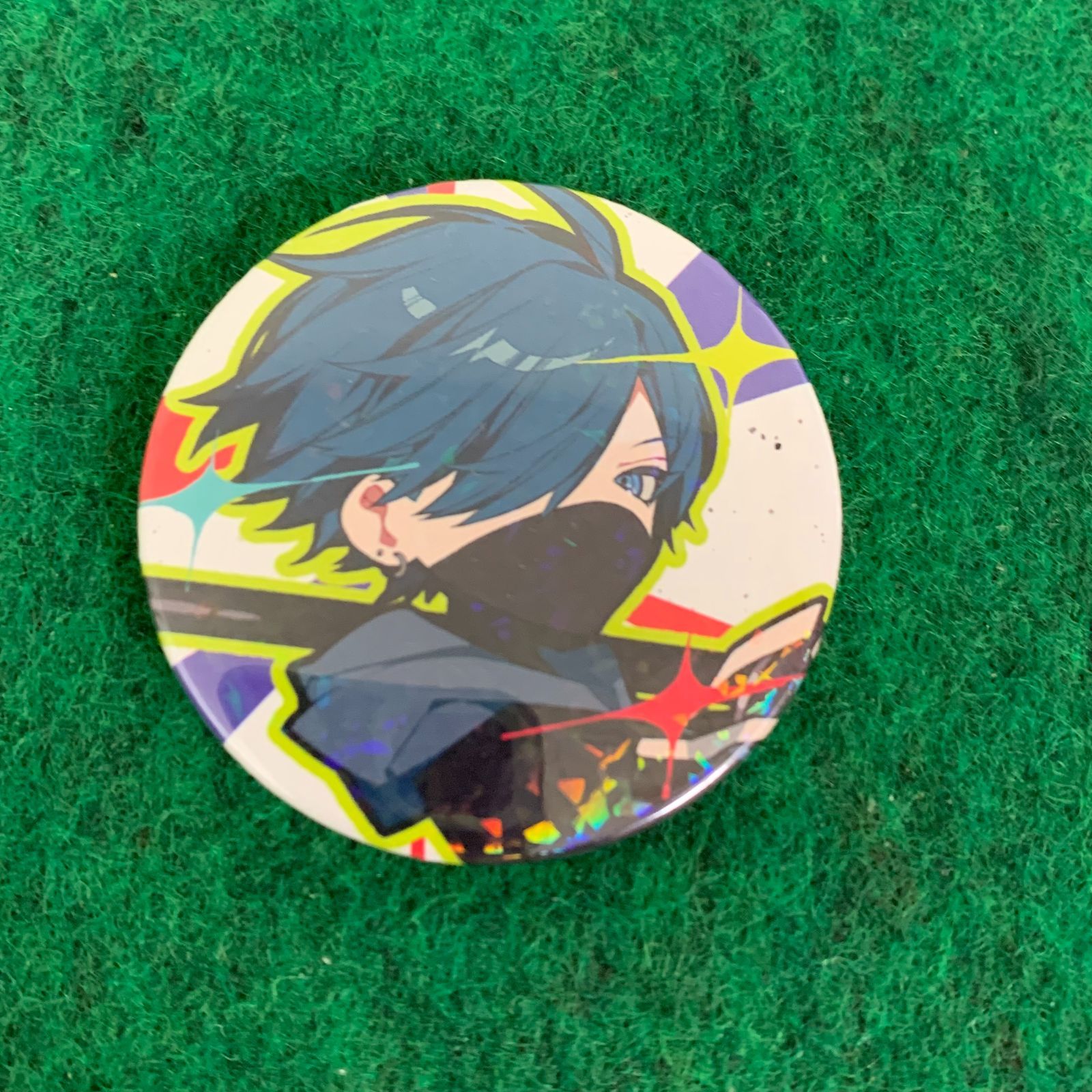 〇CRフェス 2024 Vanilla バニラ 缶バッジ CrazyRaccoon ホロ
