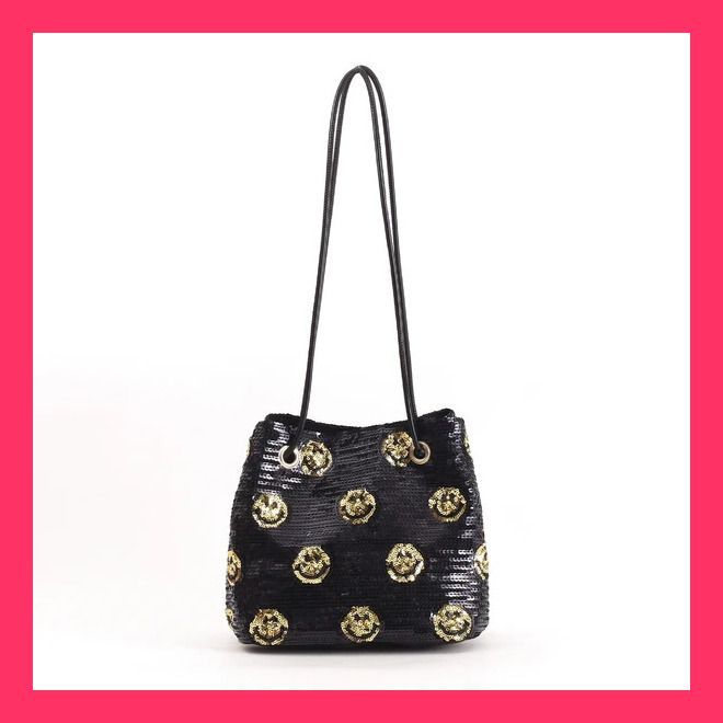 ☆【クーコ COOCO】 SMILEY／総スパンコールロングショルダー