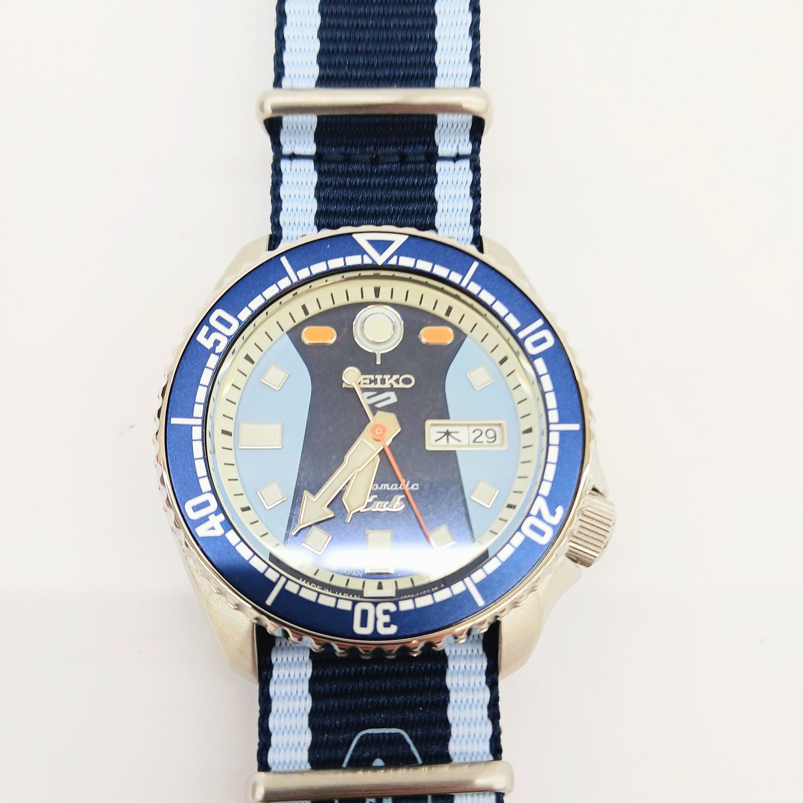 SEIKO×スーパーカブ 自動巻き腕時計C100 モデル