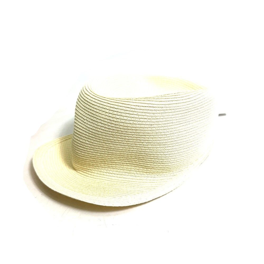 HERMES ストローハット　57 HERMES - HERMES(エルメス) 57 ストローハット キャップハット