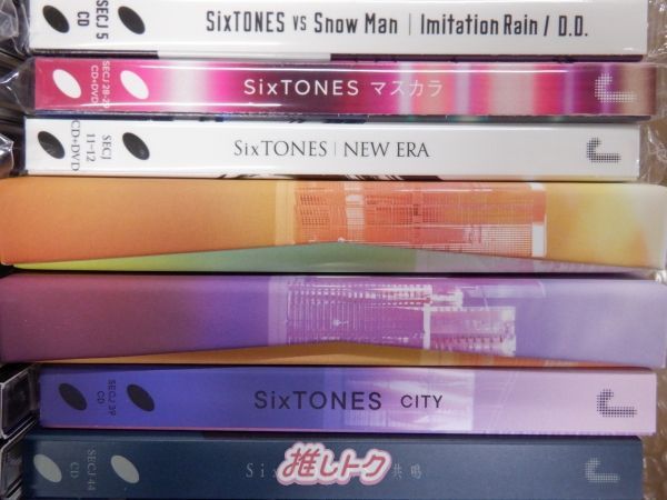 SixTONES - 専用出品 SixTONES 箱入り CDセット 42点/未開封含む - メルカリ