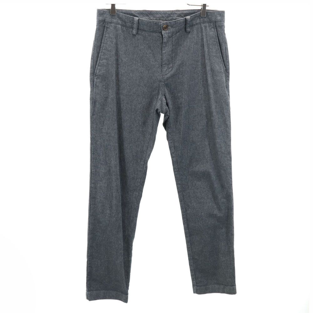 ブルックスブラザーズ ヘリンボーン柄 スリム ロングパンツ W33 グレー Brooks Brothers メンズ