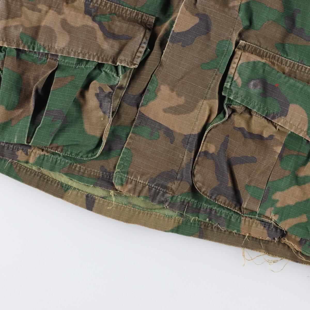 古着 60~70年代 米軍 U.S.MARINE CORPS(USMC) ブラウンリーフカモ 迷彩 