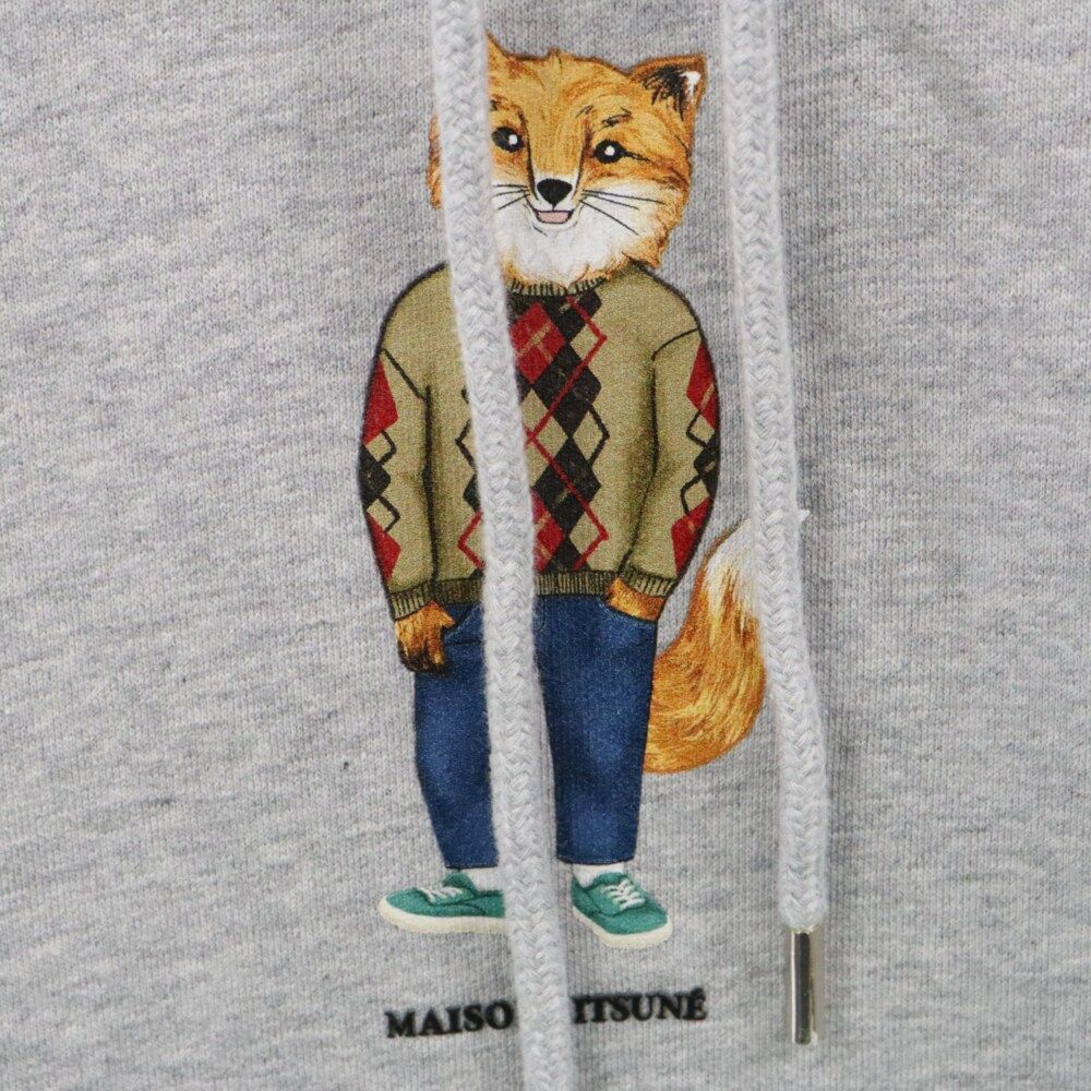 MAISON KITSUNE (メゾンキツネ) 23AW DRESSED FOX REGULAR HOODIE 