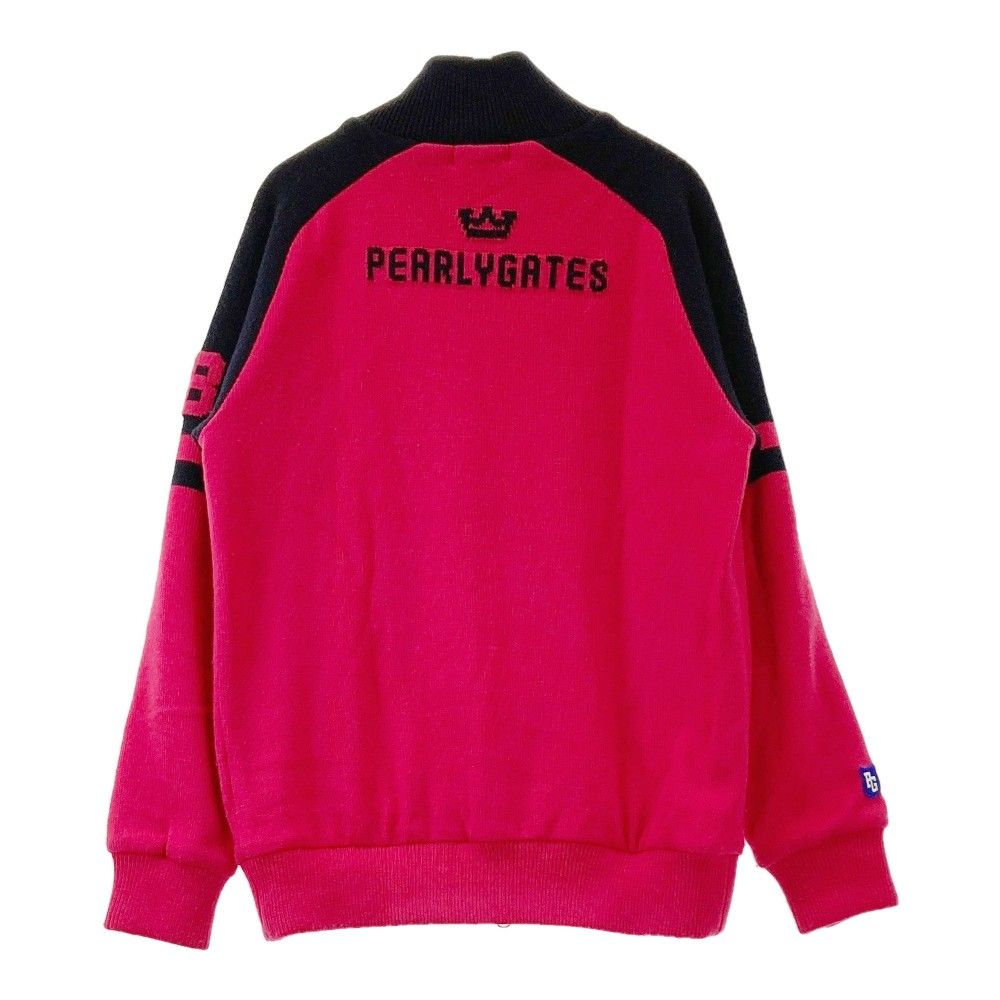 PEARLY GATES 裏地付 ニットジャケット ゴルフウェア メンズ 4 PEARLY GATES（パーリーゲイツ） 【新品】パーリーゲイツ ニット