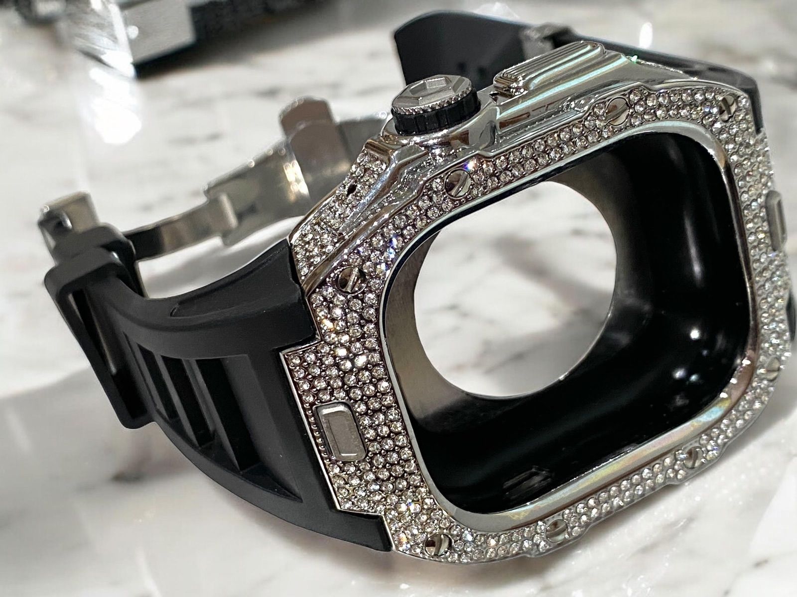 Apple Watchラバーバンドベルト