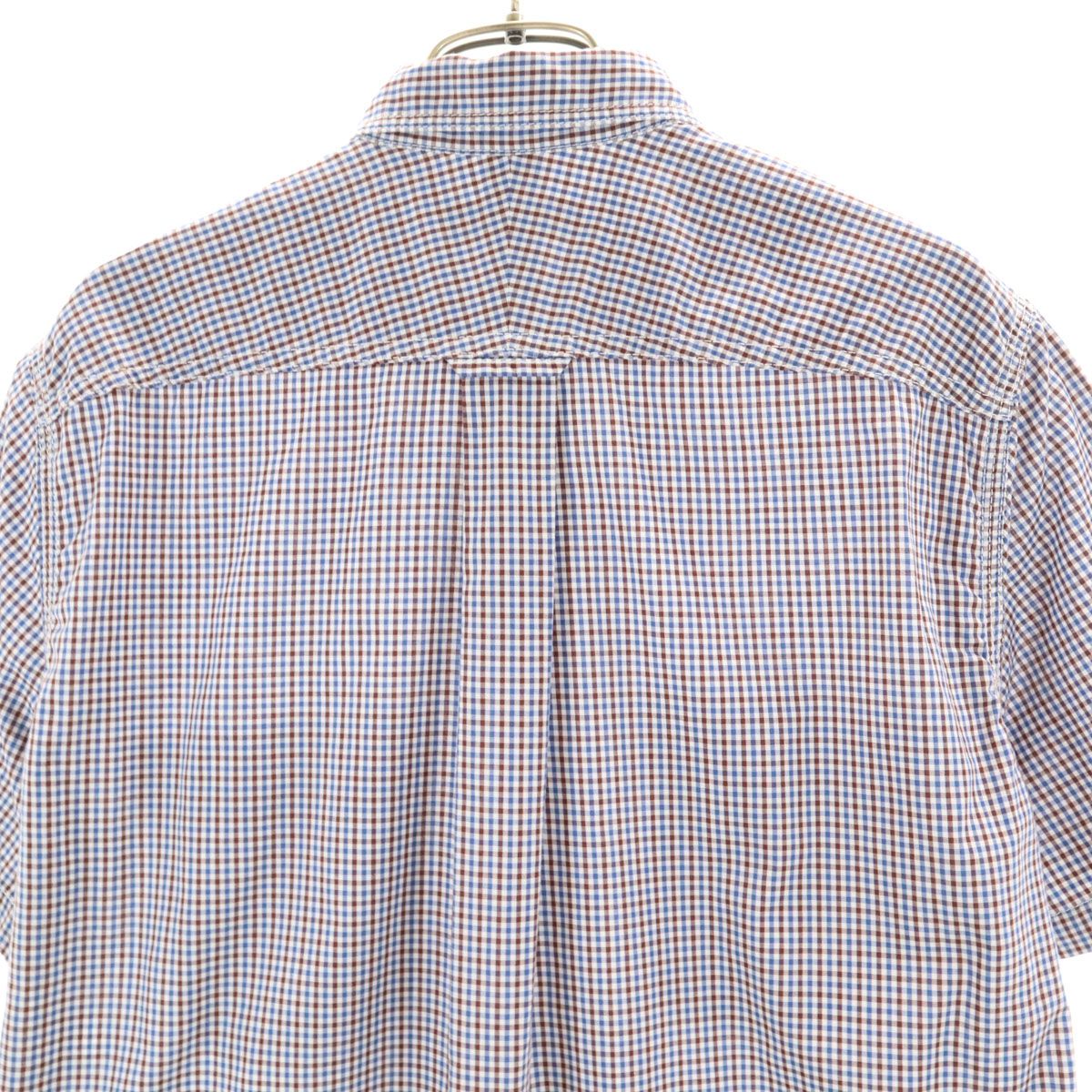 COMME des GARÇONS HOMME ギンガムチェック 半袖シャツ COMME des GARCONS SHIRT コムデギャルソン シャツCOMME ニット切替