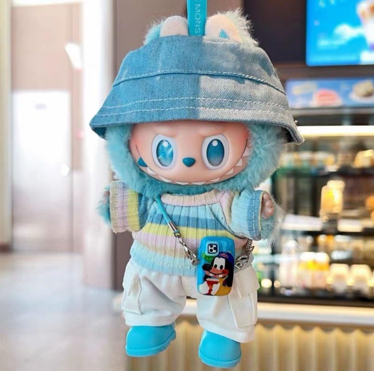 LABUBU 着せ替え服 17センチ 6点セット ラブブ Labubu ぬいぐるみ着 可愛い 17cm着せ替え服6点セット