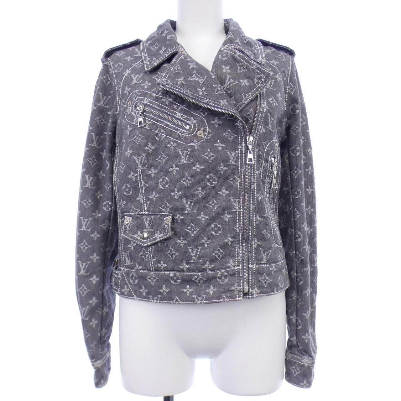 Louis Vuittonルイヴィトン デニムジャケット 美品激レア38 2023AW☆すぐ届く！【LV ルイヴィトン】デニムジャケット 関税込
