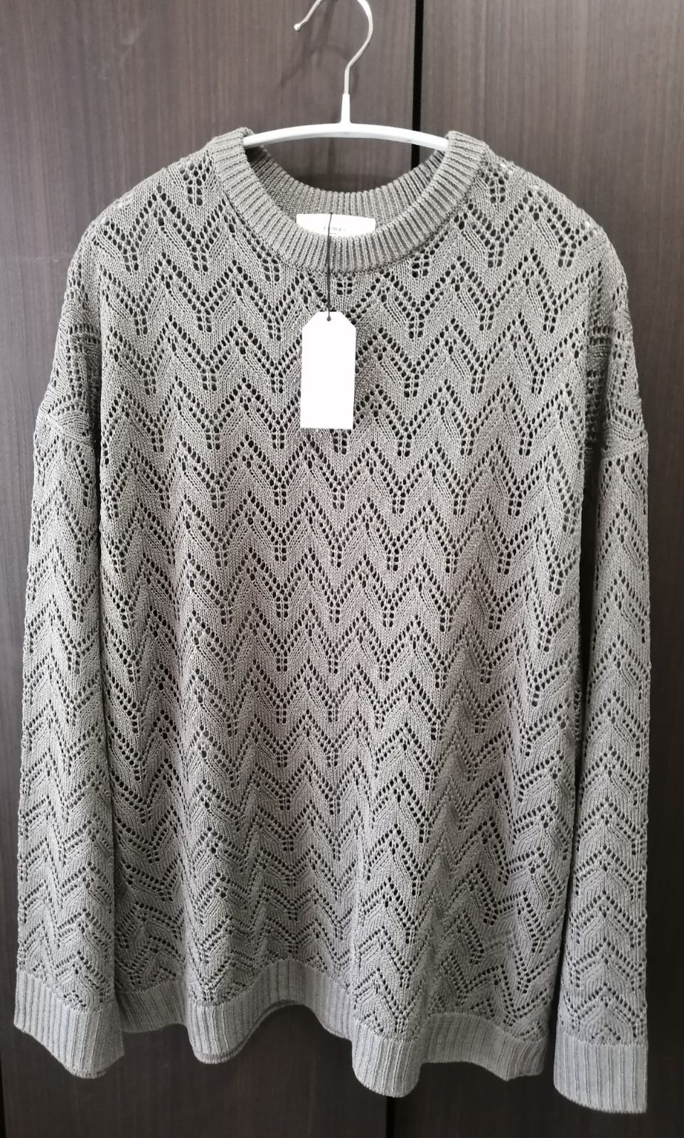 remer 透かし編み ニット size：M loose openwork over knit