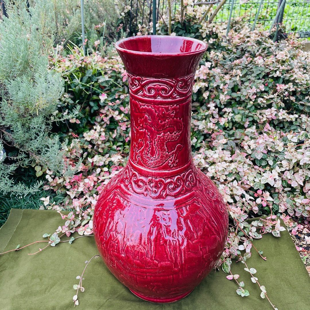 中国花瓶 中国壺 - 金属工芸