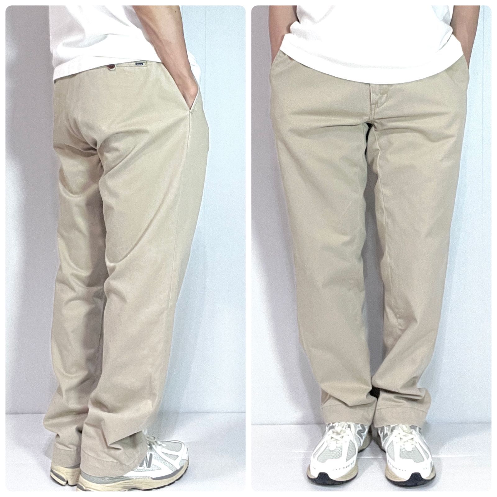 Polo Ralph Lauren ポロラルフローレン W34L32 コットン ノータック