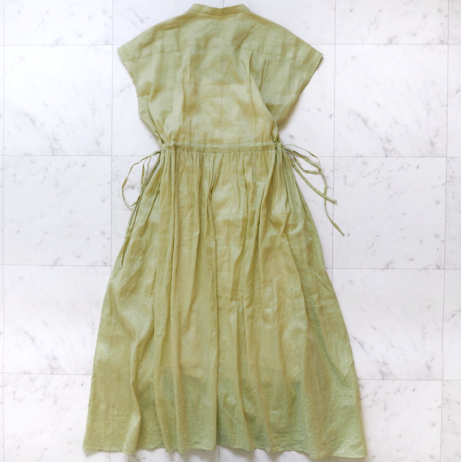 JOURNAL STANDARD relume コットン　ロングワンピース JOURNAL STANDARD relume｜レーヨンコットンギャザーワンピース