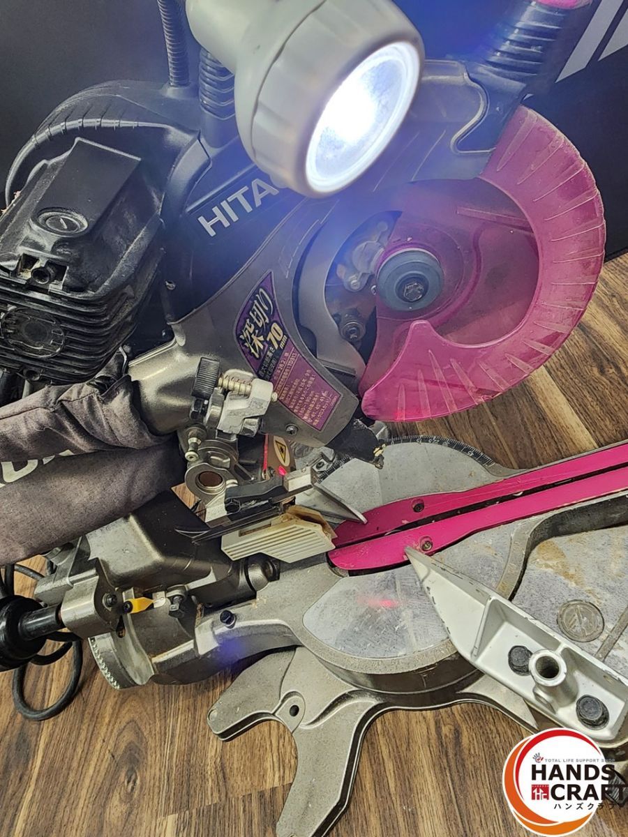 ♭ 日立 C7RSHC 卓上スライドマルノコ190ｍｍ ハンズクラフト熊本店 ♭ HRDEVELOPMENT_JP