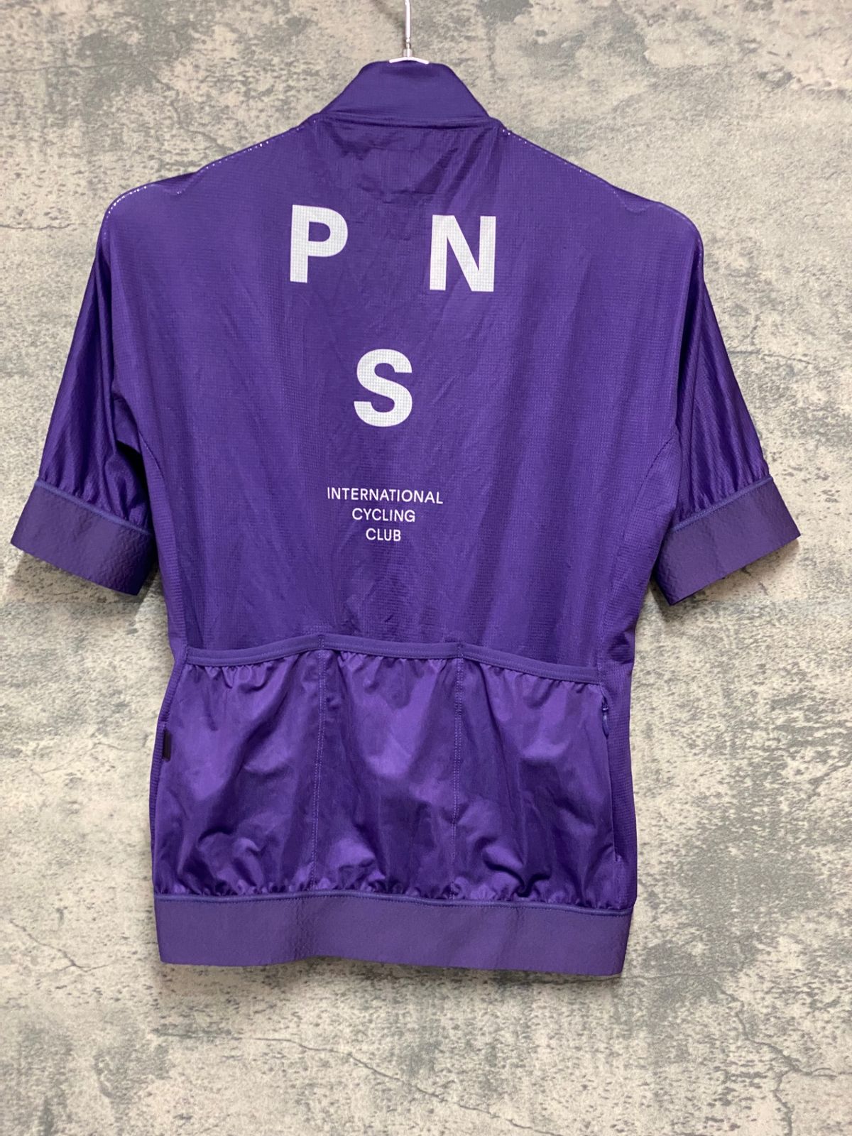 JM434 パスノーマルスタジオ PAS NORMAL STUDIOS メカニズム MECHANISM 半袖 サイクルジャージ パープル S