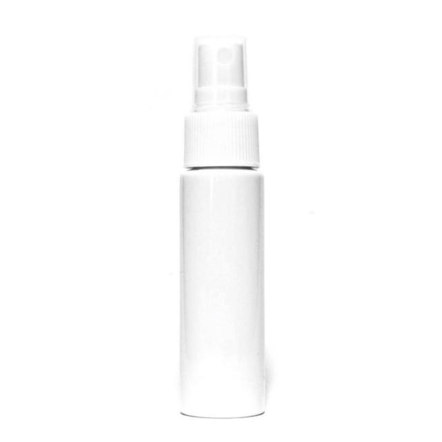 スプレーボトル 30mL PET ストレートボトル ボトル 遮光白 スプレー ホワイト 100個入り|ロット 送料無料