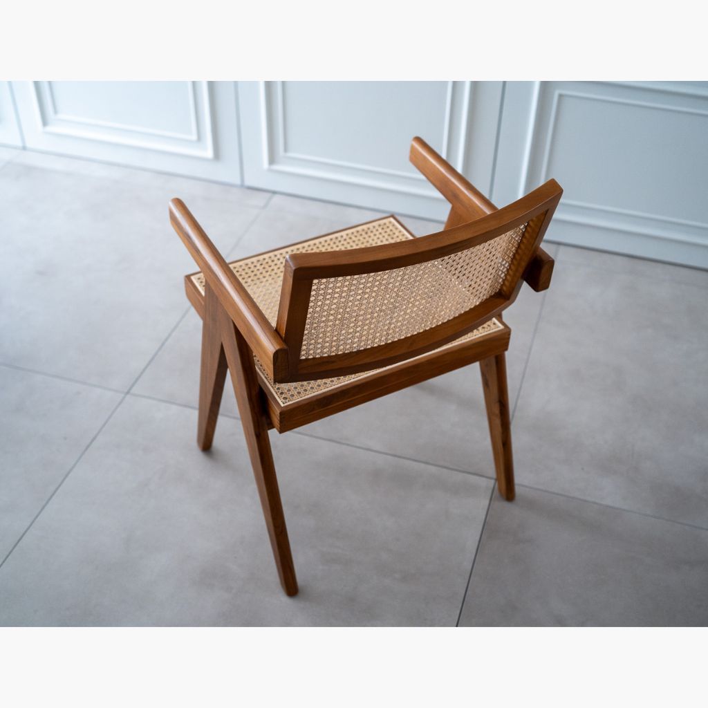 Outlet】V-leg Office Chair PH28 Teak /【アウトレット】 Vレッグ