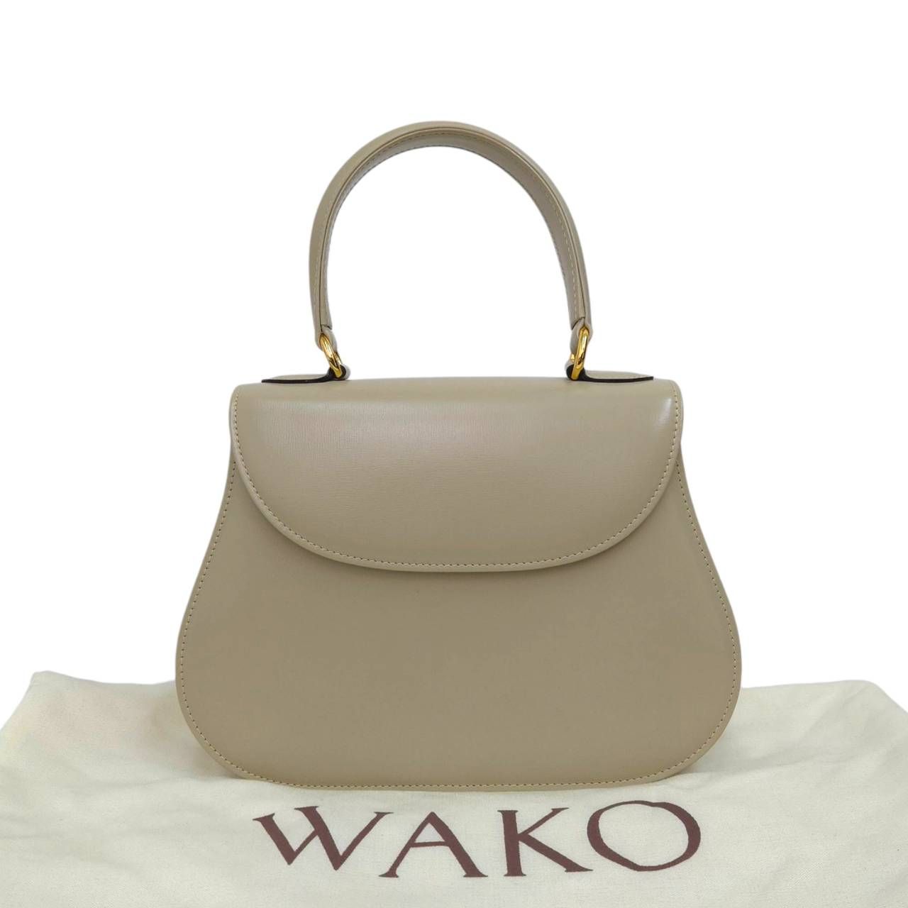 レディース WAKO フォーマルバッグ ベージュ