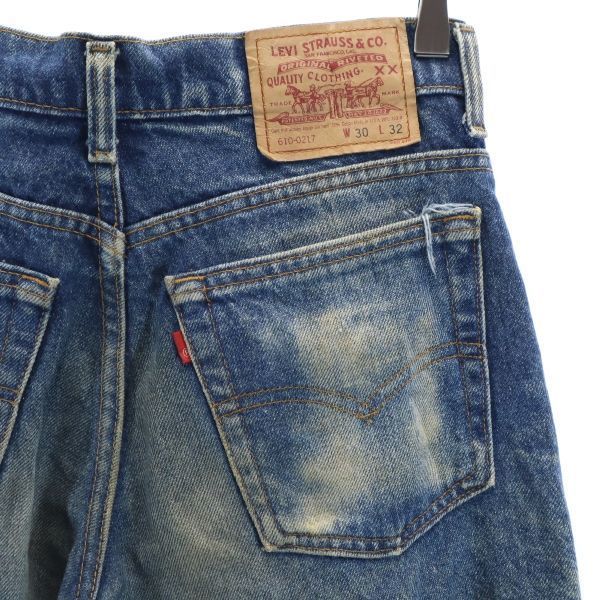 リーバイス 610-0217 90s USA製 テーパードデニムパンツ w30 Levi's ジーパン オールド ヴィンテージ メンズ  R221116