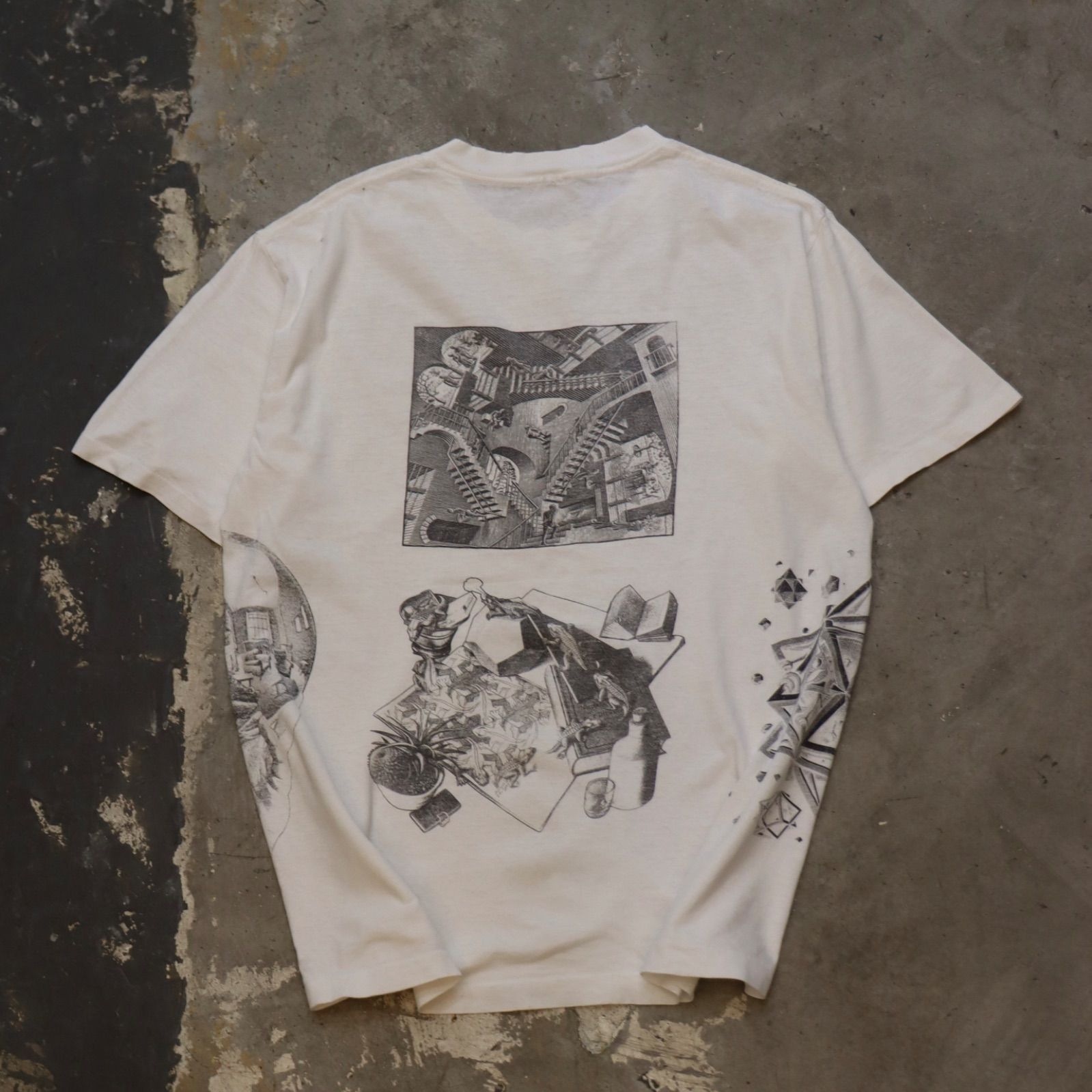 80\u0027s~ Mulch Print Art Tee \