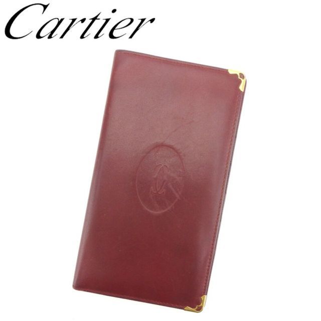 Cartier レザー 長財布 レディース ボルドー カルティエ 楽天市場】Cartier カルティエ レディース小銭入れ付き二つ折り