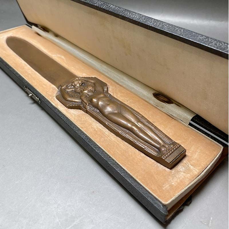 ユーゴスラビア王国紋章ペーパーナイフ1920年～1930年頃ケース入り