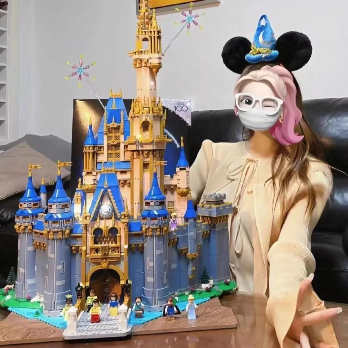 レゴ互換品 シンデレラ&プリンスチャーミングの城 100周年記念 