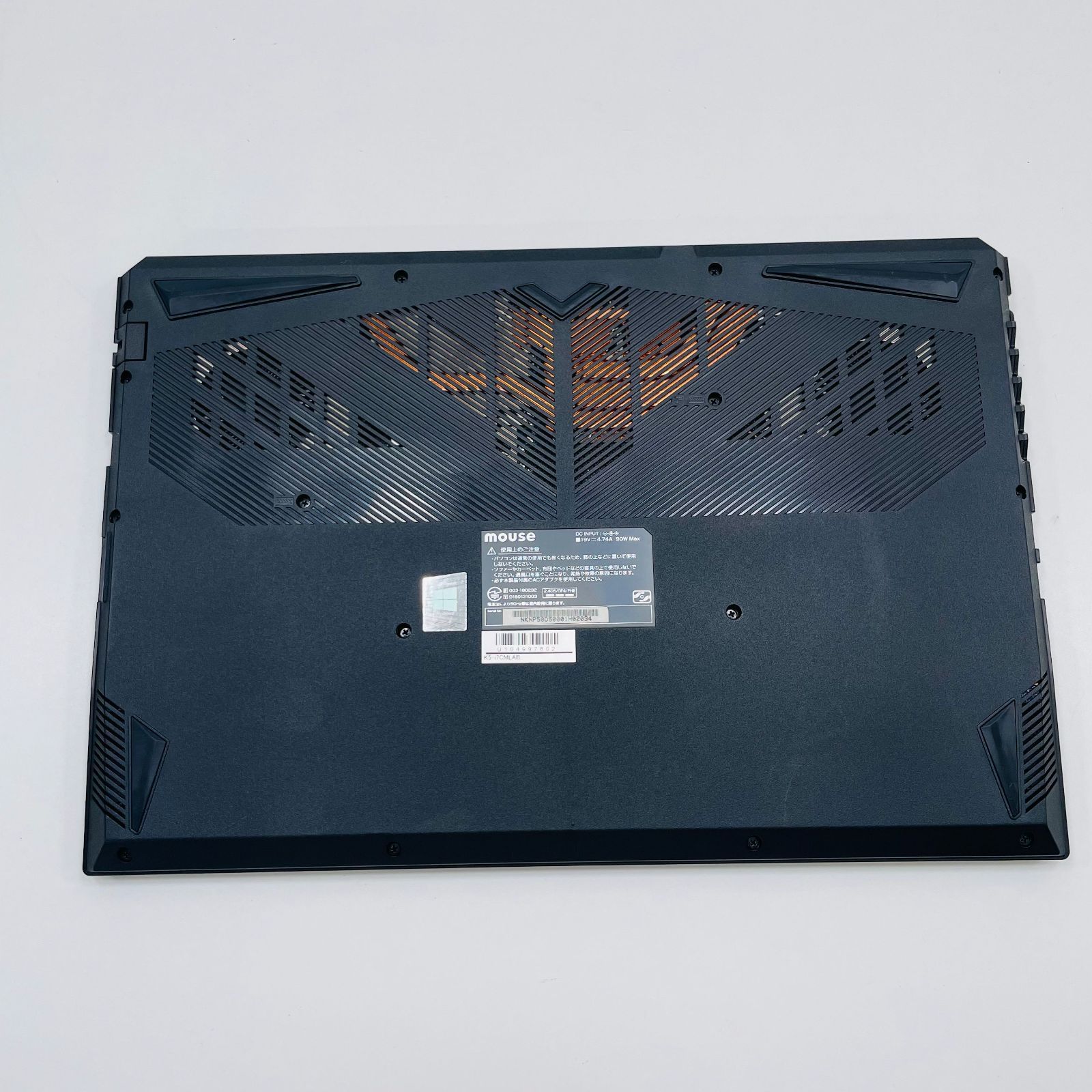 Mouse Computer ゲーミング K5-I7CMLAB Core i7 10750H/ Ram 16GB  