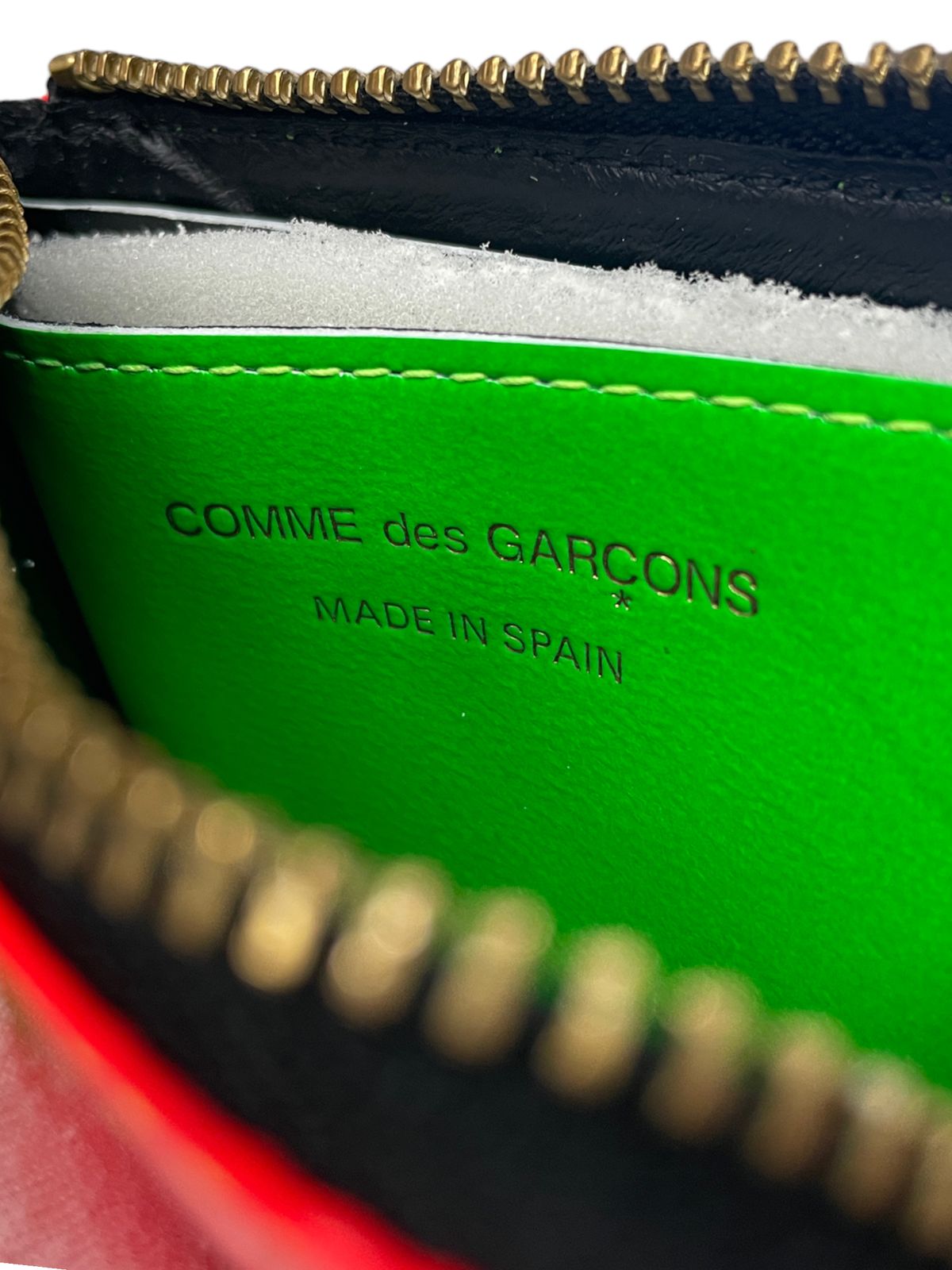 COMME des GARCONS (コムデギャルソン) FLUO SQUARES WALLET ミニ財布