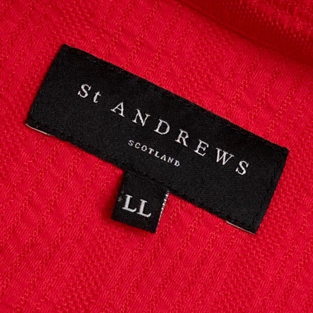 サイズ：LL ST ANDREWS セントアンドリュース シアサッカー 半袖
