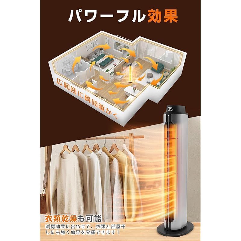新品】 sumiren セラミックヒーター 【電気ストーブ ECO省エネ